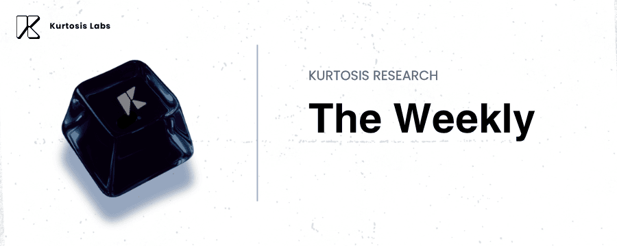 Weekly at Kurtosis Labs
